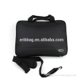 simple black handled 14 inch laptop bag for business men